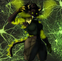 Resheph (my humanoid Demon oc in full render)